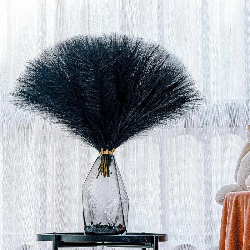 Ink Pampas Plumes