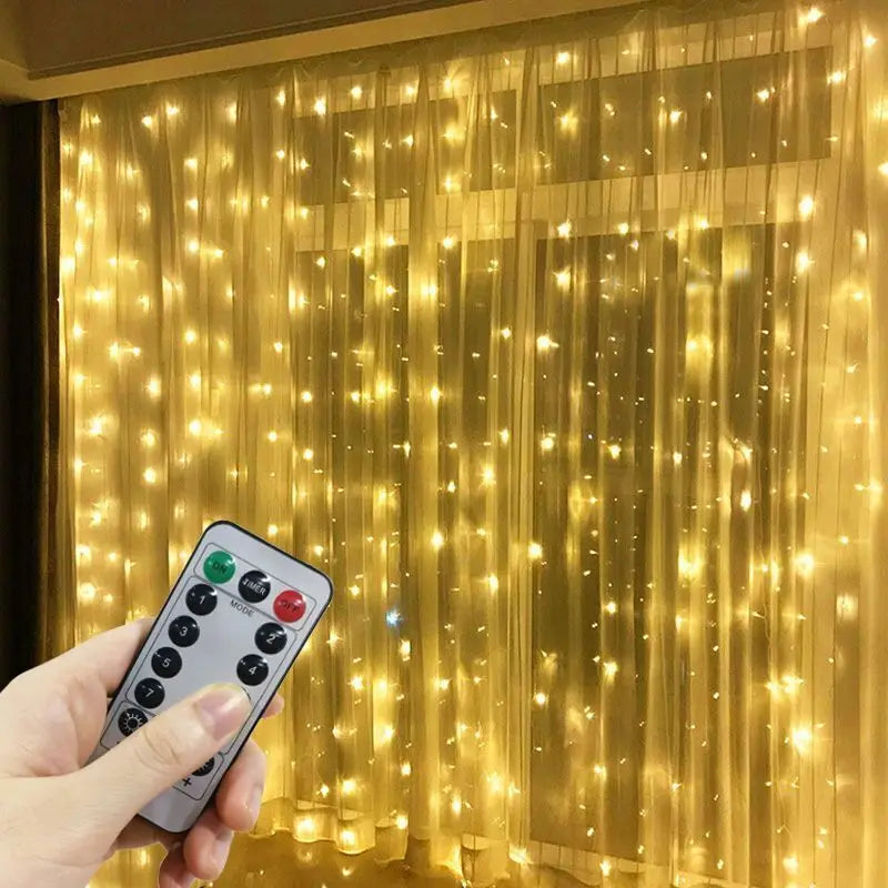 Cascade Curtain Lights